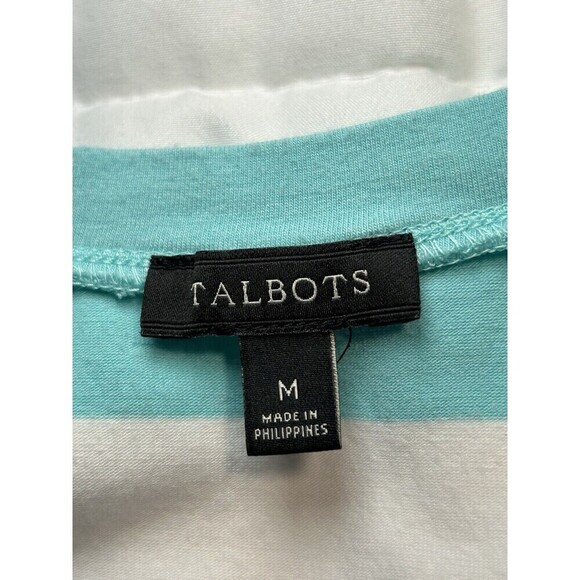 TALBOT’S Striped Maxi Tank Dress with Drawstring Waist Size Medium - Picture 5 of 8